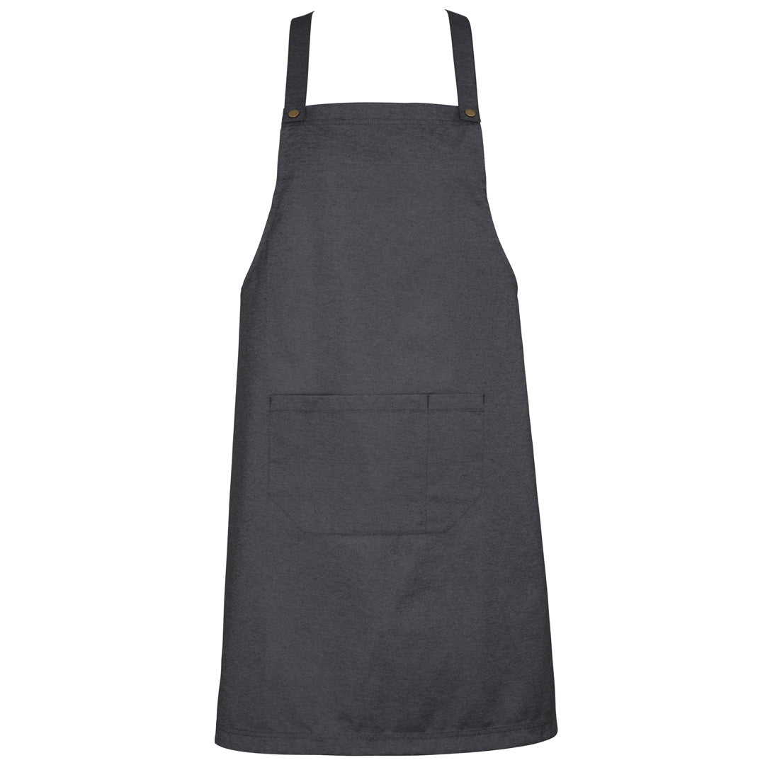 House of Uniforms The Urban Bib Apron | Adults | Cross Back Biz Collection One Size (80cms x 90cms)