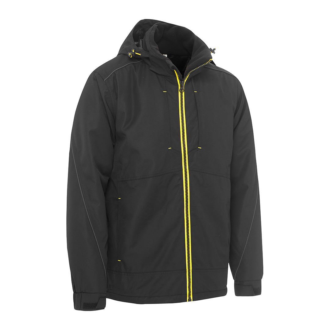 House of Uniforms The Heavy Duty Dobby Jacket | Mens Bisley Black