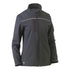 House of Uniforms The Piping Soft Shell Jacket | Ladies Bisley Charcoal