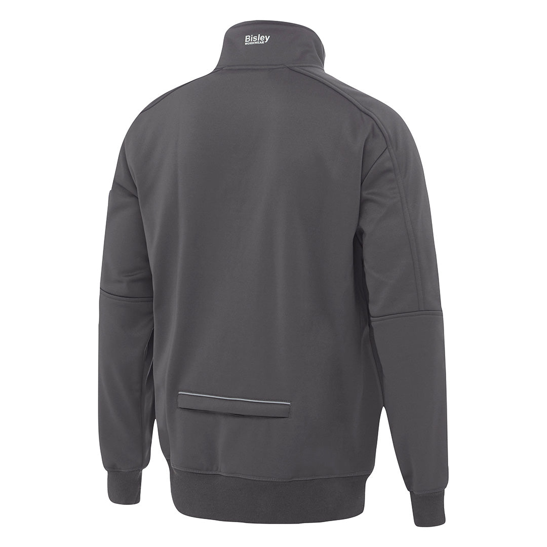 House of Uniforms The Work Fleece 1/4 Zip Pullover | Mens Bisley