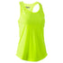 House of Uniforms The Hi Vis Racer Back Singlet | Ladies Bisley Hi Vis Yellow