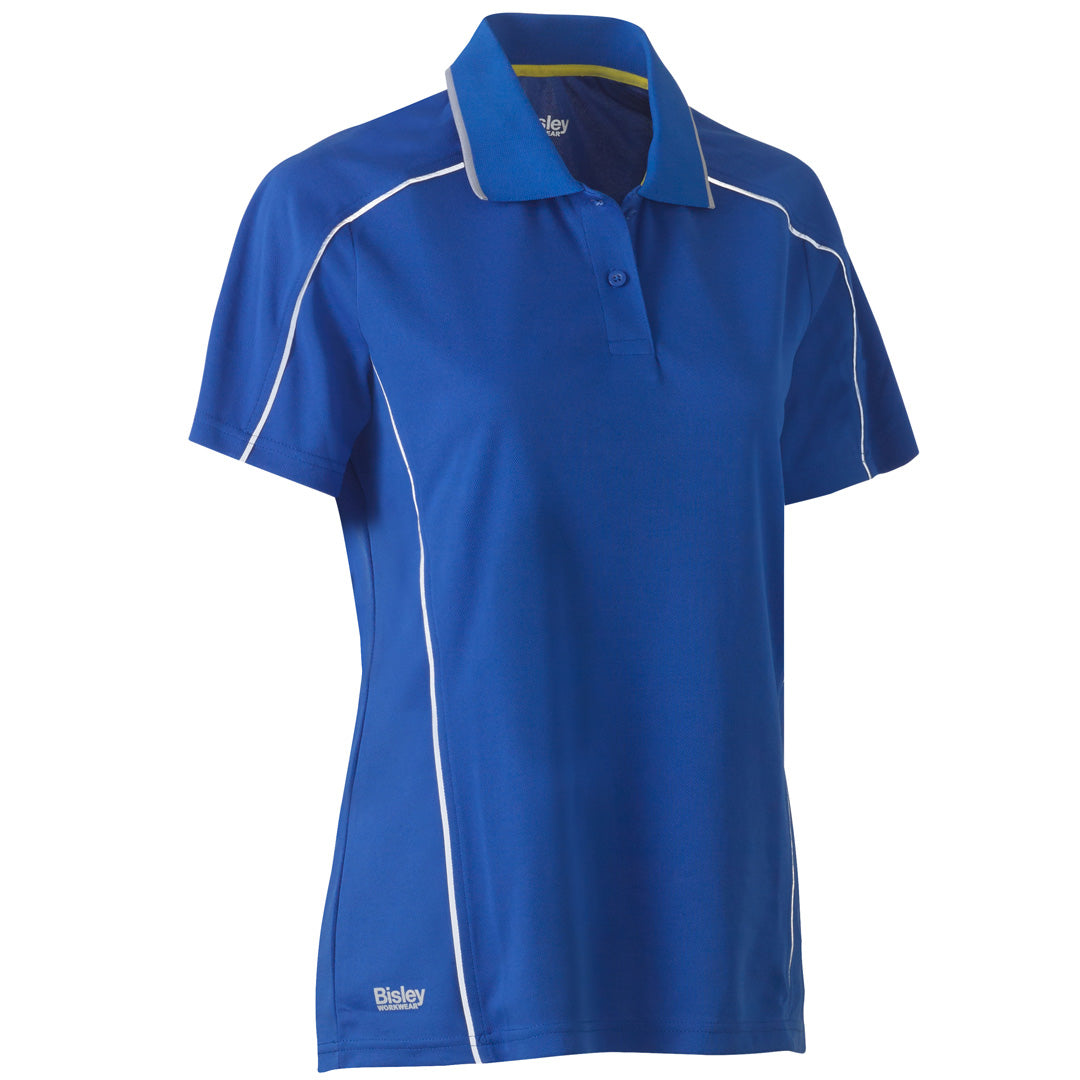 House of Uniforms The Cool Mesh Reflective Polo | Ladies Bisley