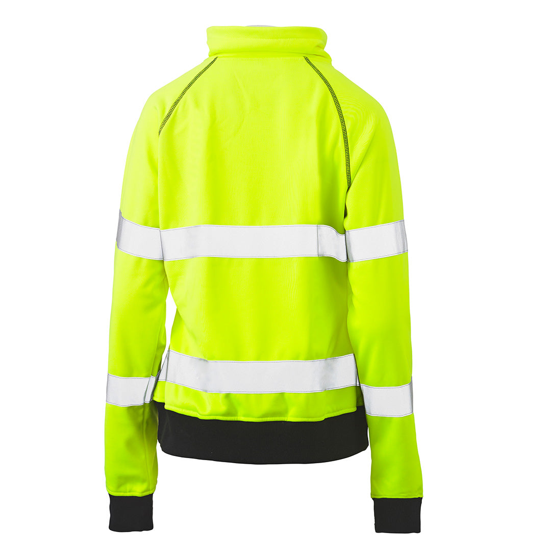 House of Uniforms The Taped Hi Vis Fleece Jumper | Ladies Bisley
