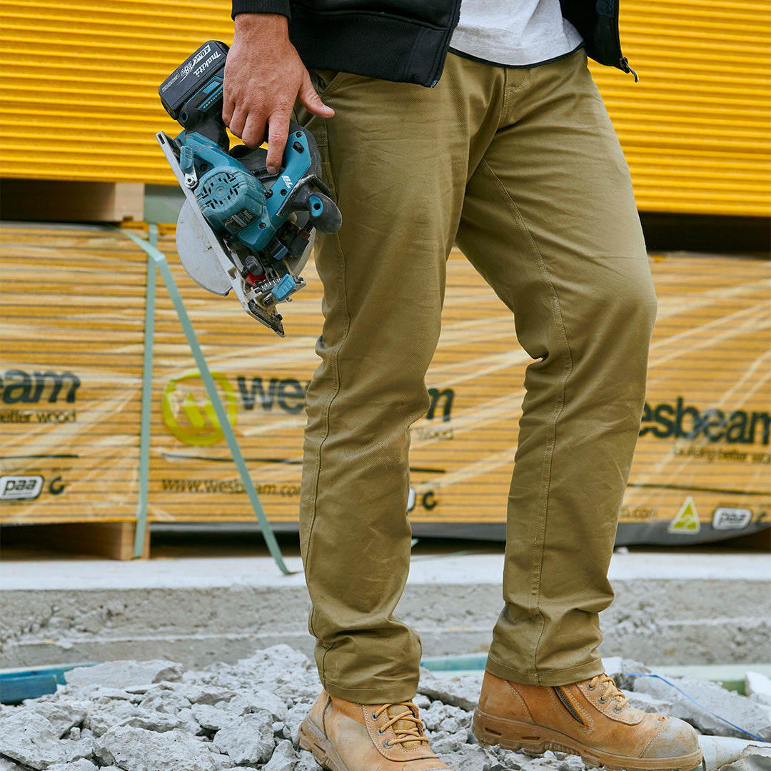 House of Uniforms The Stretch Cotton Drill Work Pant | Mens Bisley