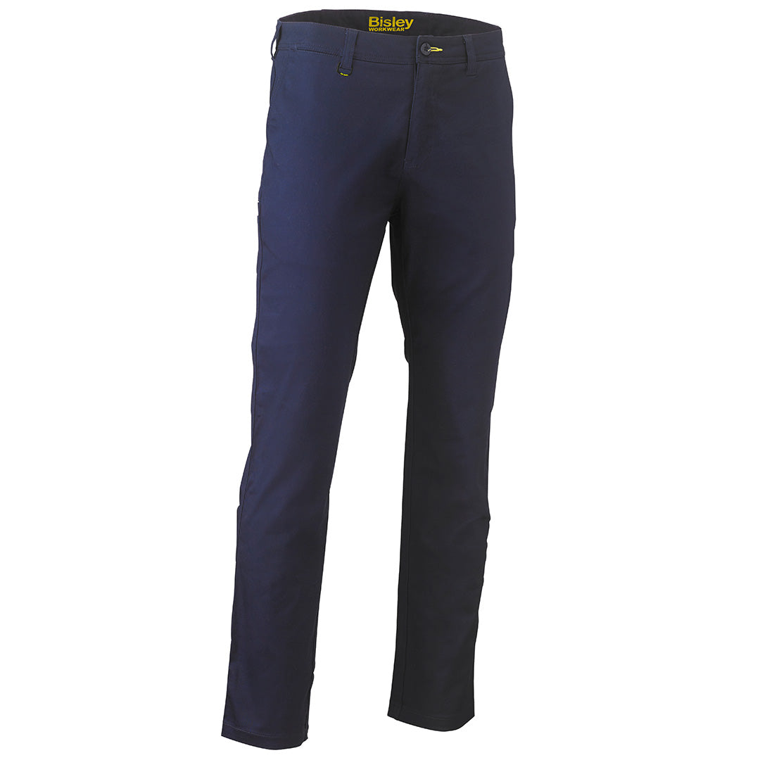 House of Uniforms The Stretch Cotton Drill Work Pant | Mens Bisley Navy