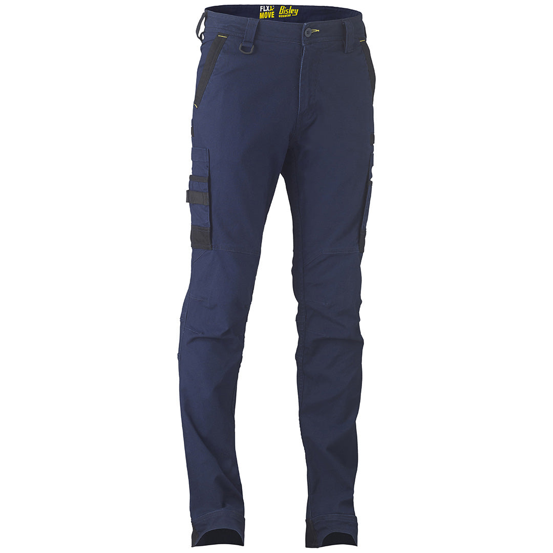 House of Uniforms The Flex and Move Utility Cargo Pant | Mens Bisley Navy
