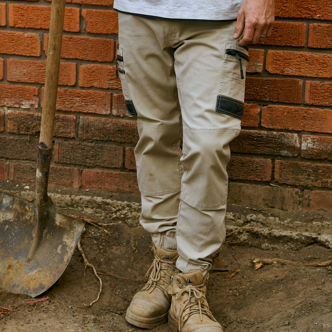 House of Uniforms The Flex and Move Cuffed Cargo Pant | Mens Bisley
