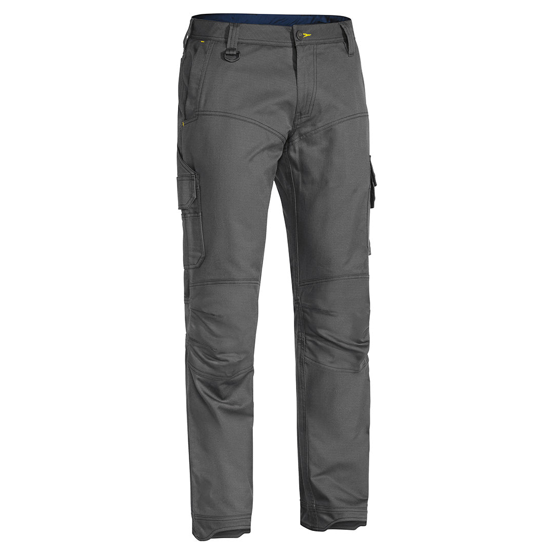 House of Uniforms The X Airflow Ripstop Engineered Cargo Work Pant | Mens Bisley Charcoal