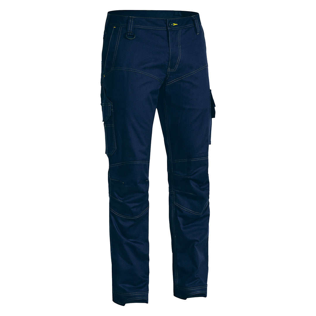 House of Uniforms The X Airflow Ripstop Engineered Cargo Work Pant | Mens Bisley Navy