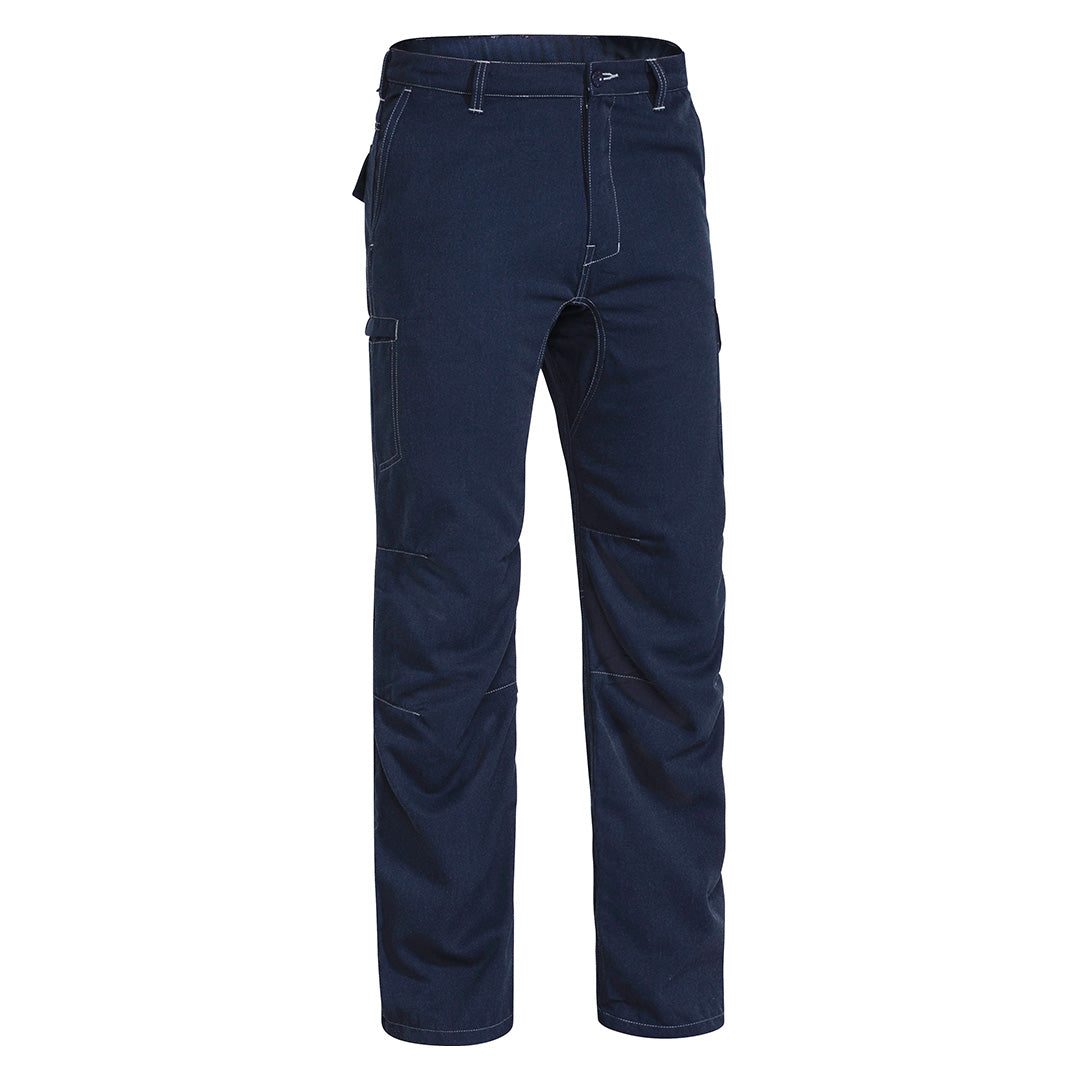 House of Uniforms The Tencate Tecasafe Plus 700 Engineered FR Vented Cargo Pant | Mens Bisley Navy