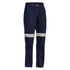 House of Uniforms The Taped Cool Vented Lightweight Pant | Ladies Bisley Navy