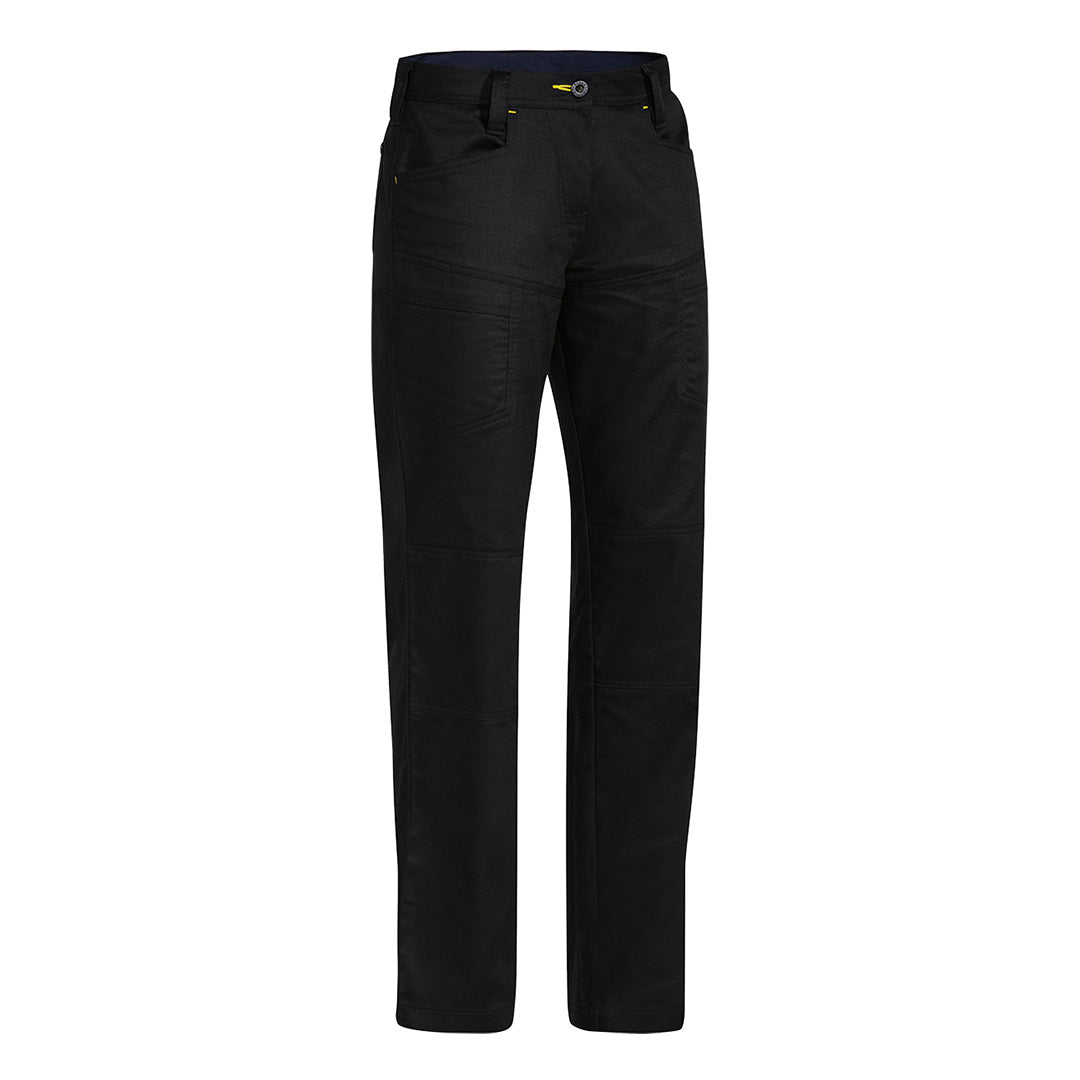 House of Uniforms The X Airflow Vented Work Pant | Ladies Bisley Black