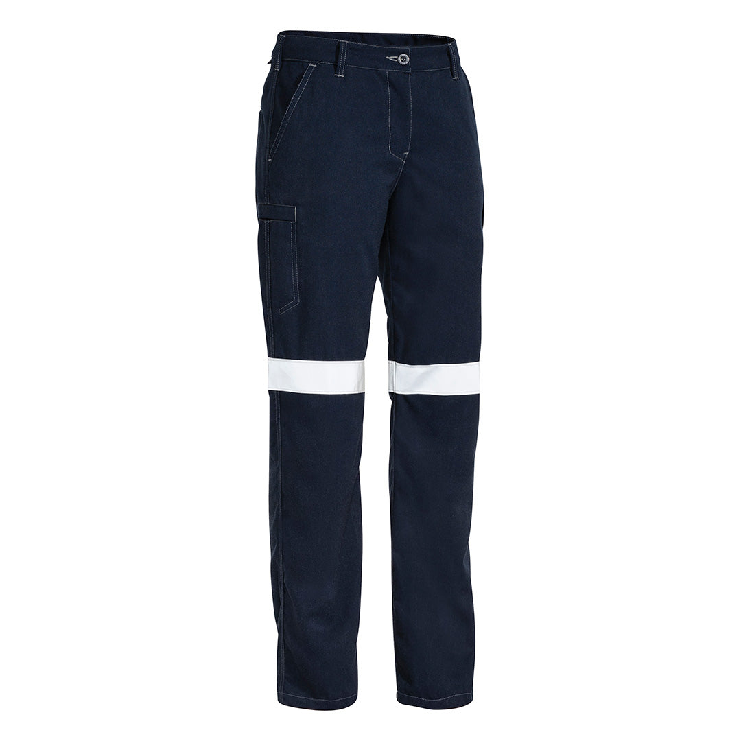 House of Uniforms The Flame Resistant Cargo Pant | Ladies Bisley Navy