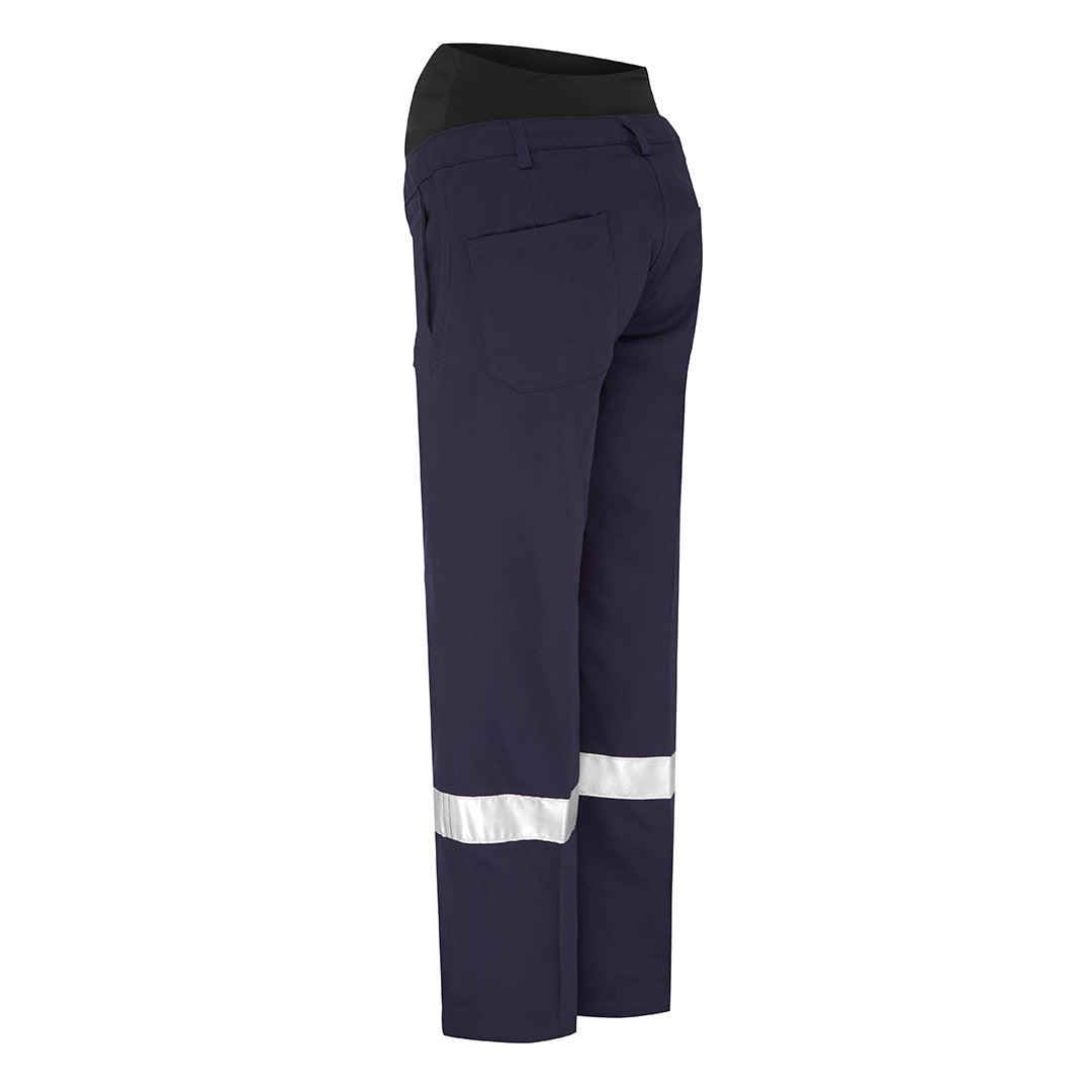 House of Uniforms The Taped Maternity Drill Work Pant | Ladies Bisley 