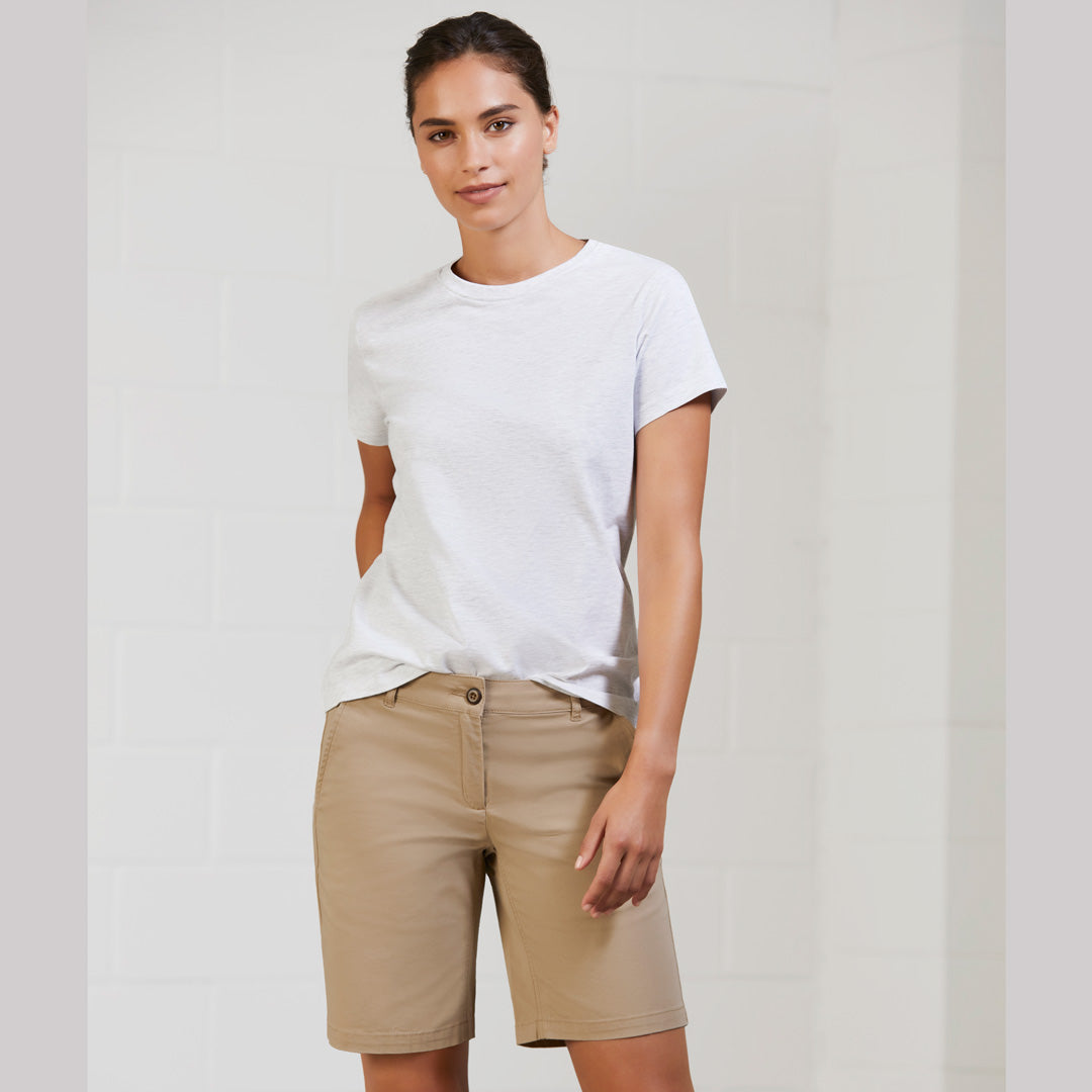 House of Uniforms The Lawson Chino Short | Ladies Biz Collection