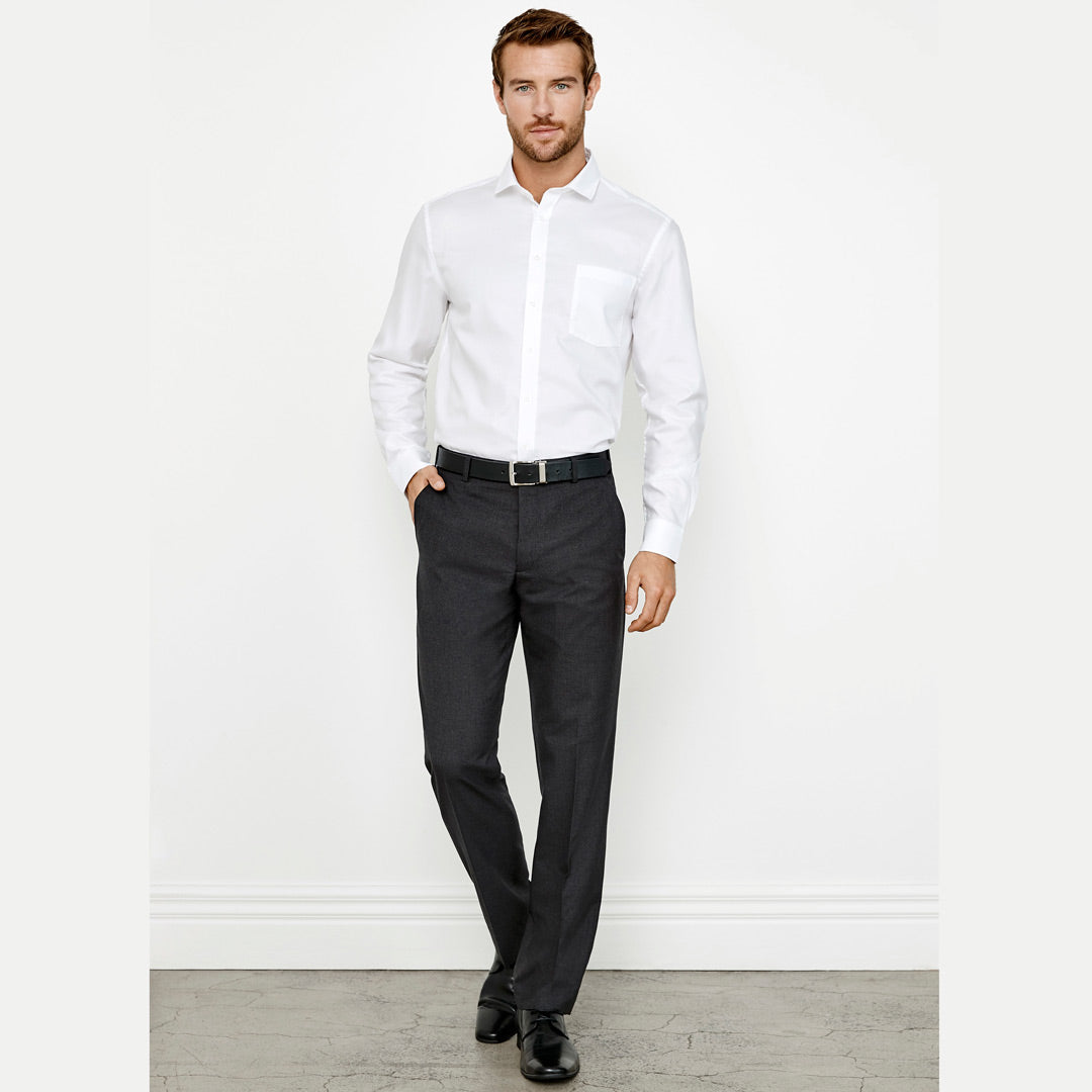 House of Uniforms The Classic Flat Pant | Mens Biz Collection