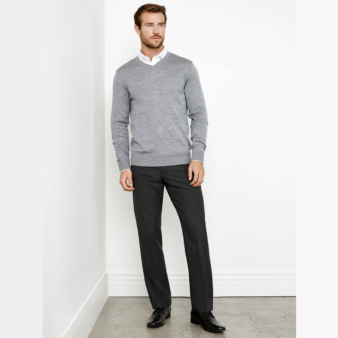 House of Uniforms The Classic Flat Pant | Mens Biz Collection