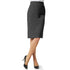 House of Uniforms The Classic Skirt | Ladies | Below Knee Biz Collection Charcoal Marle