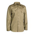 House of Uniforms The Cool Lightweight Drill Shirt  | Long Sleeve | Mens Bisley Khaki