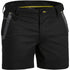 House of Uniforms The Flex and Move Stretch Short | Mens Bisley Black