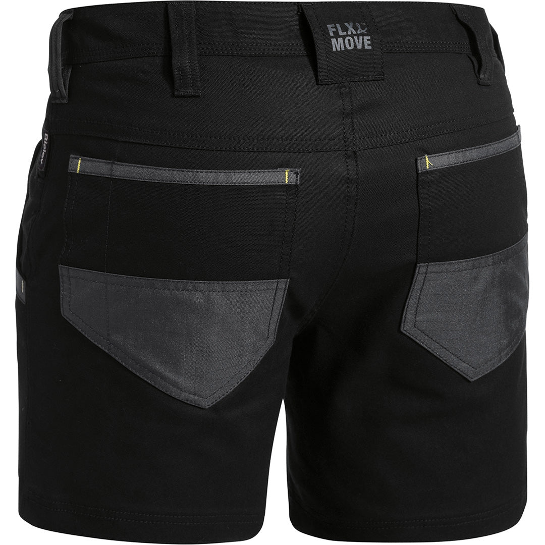 House of Uniforms The Flex and Move Stretch Short | Mens Bisley