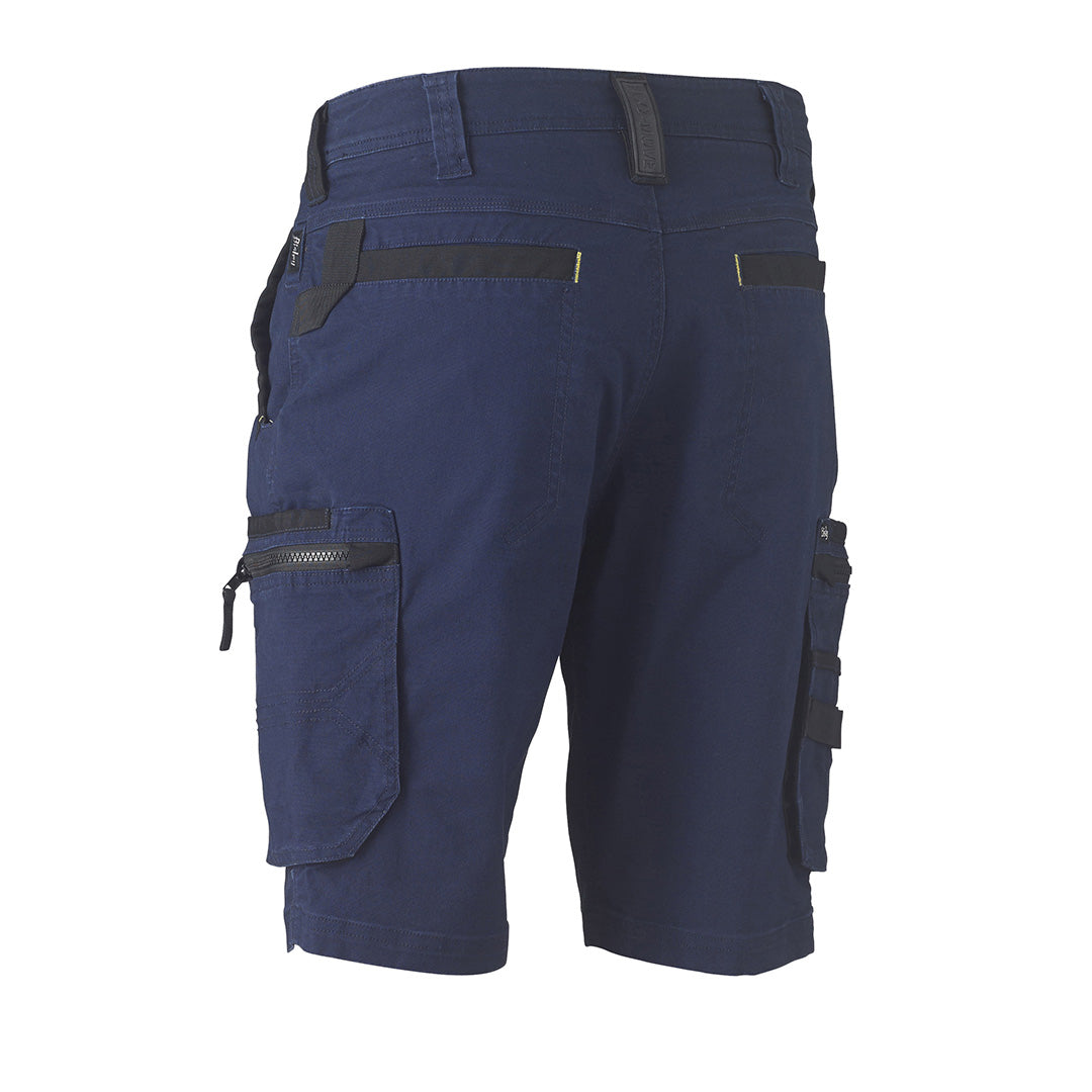 House of Uniforms The Flex and Move Utility Zip Cargo Short | Mens Bisley