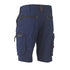 House of Uniforms The Flex and Move Utility Zip Cargo Short | Mens Bisley 