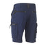 House of Uniforms The Flex and Move Utility Zip Cargo Short | Mens Bisley