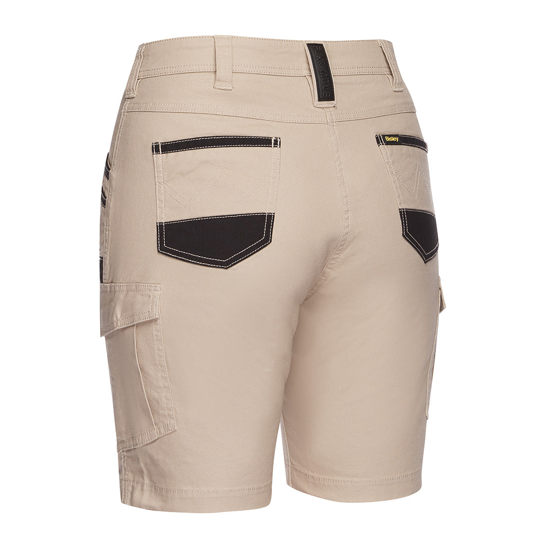 House of Uniforms The Flex and Move Cargo Short | Ladies Bisley 