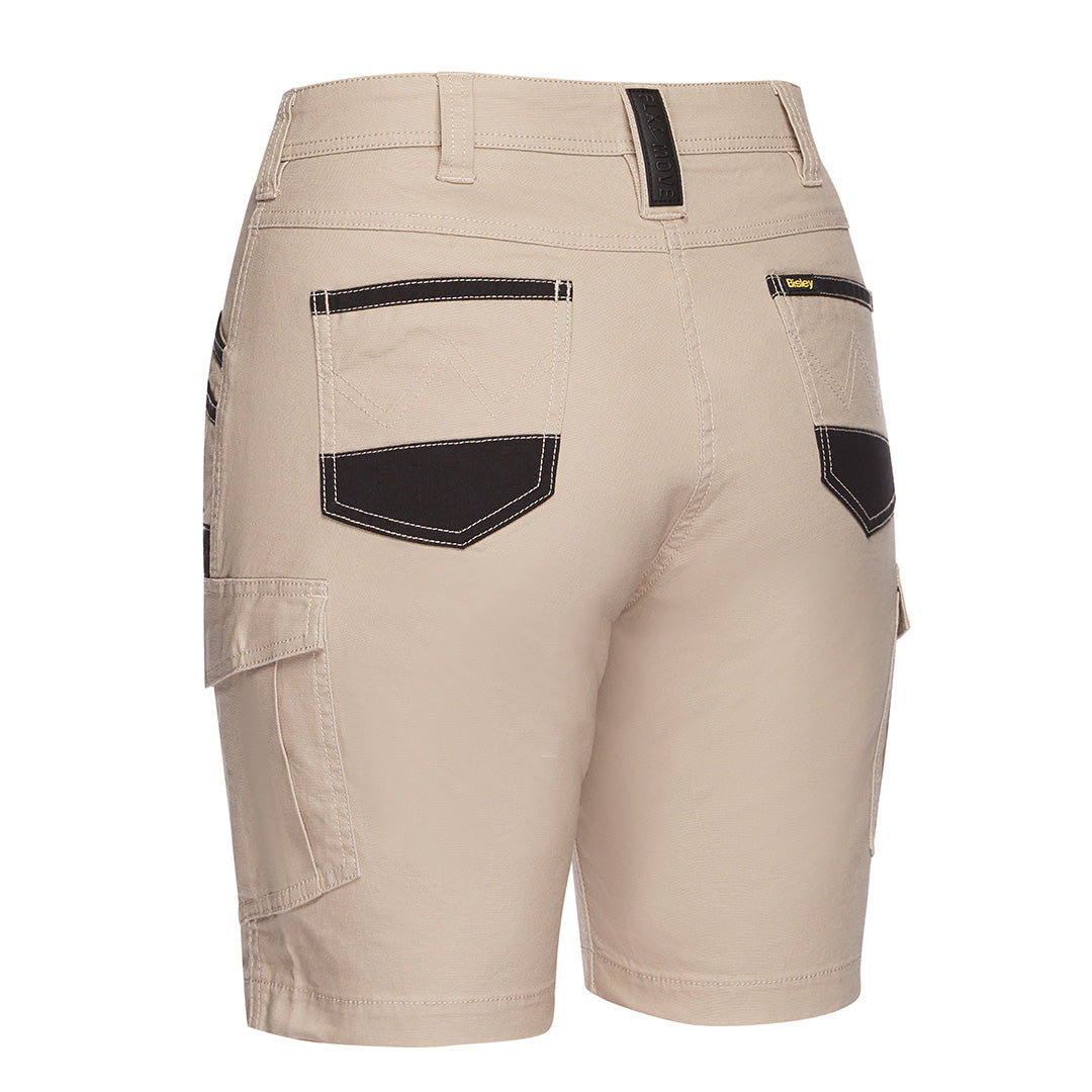 House of Uniforms The Flex and Move Cargo Short | Ladies Bisley