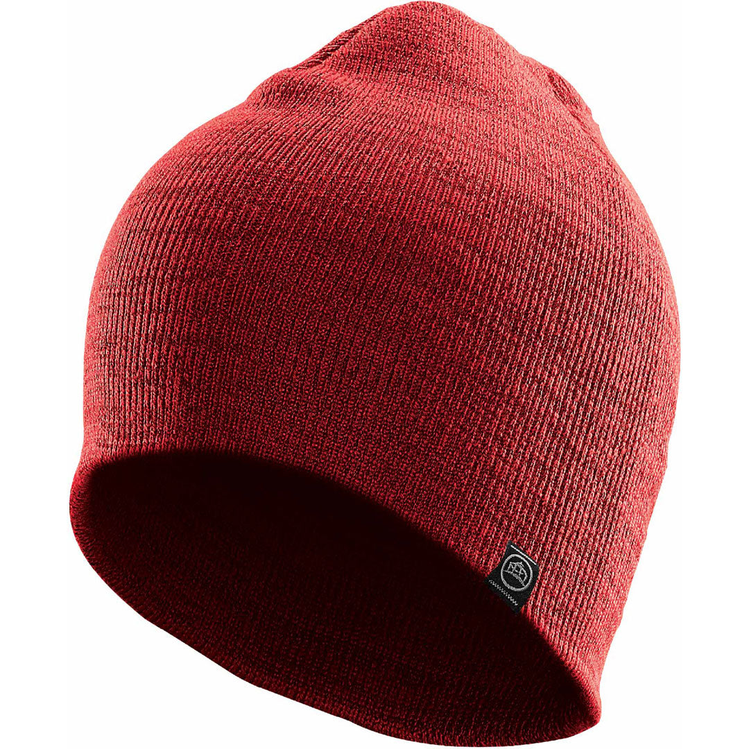 House of Uniforms The Novarra Knit Beanie | Adults Stormtech Red Marle