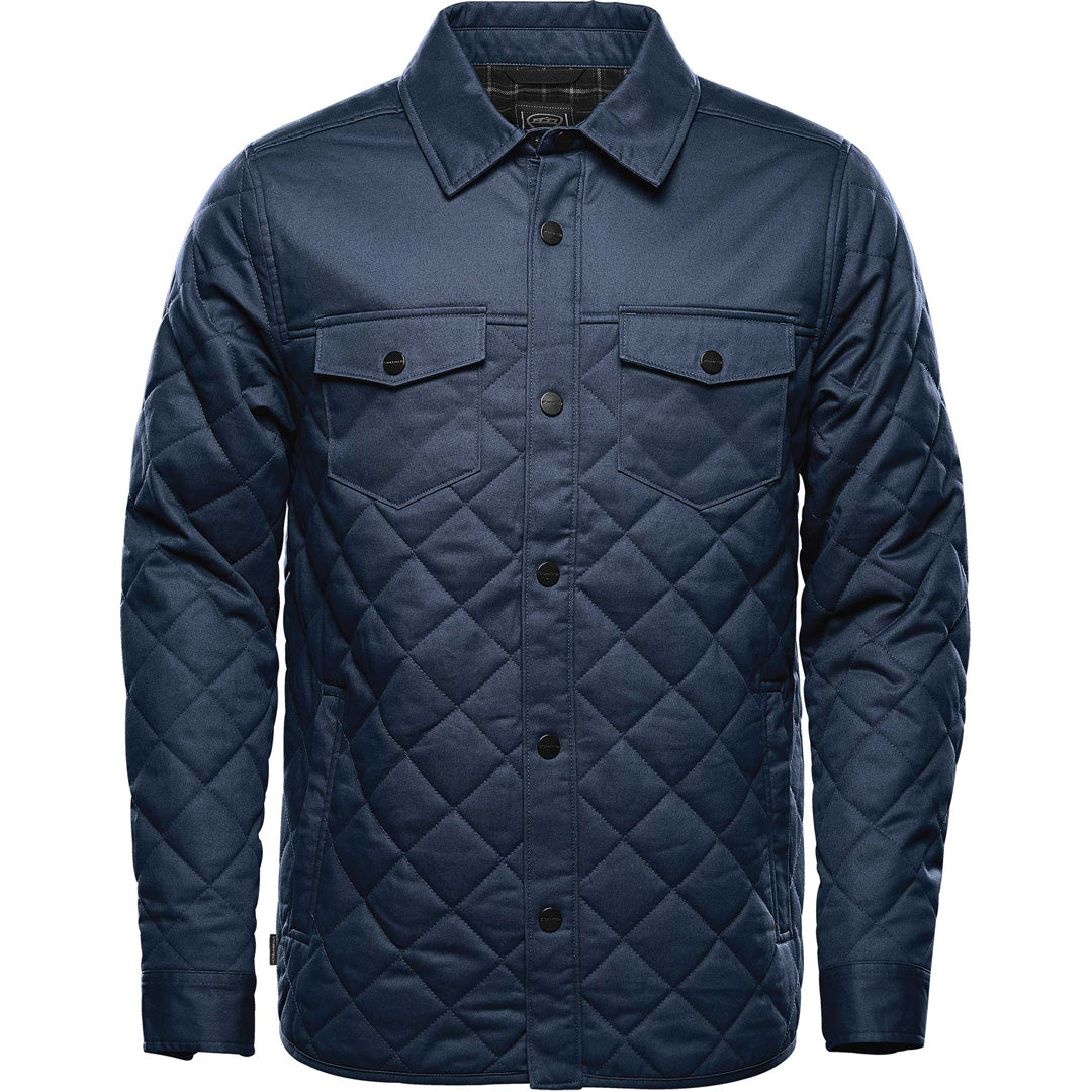 House of Uniforms The Bushwick Quilted Jacket | Mens Stormtech Indigo