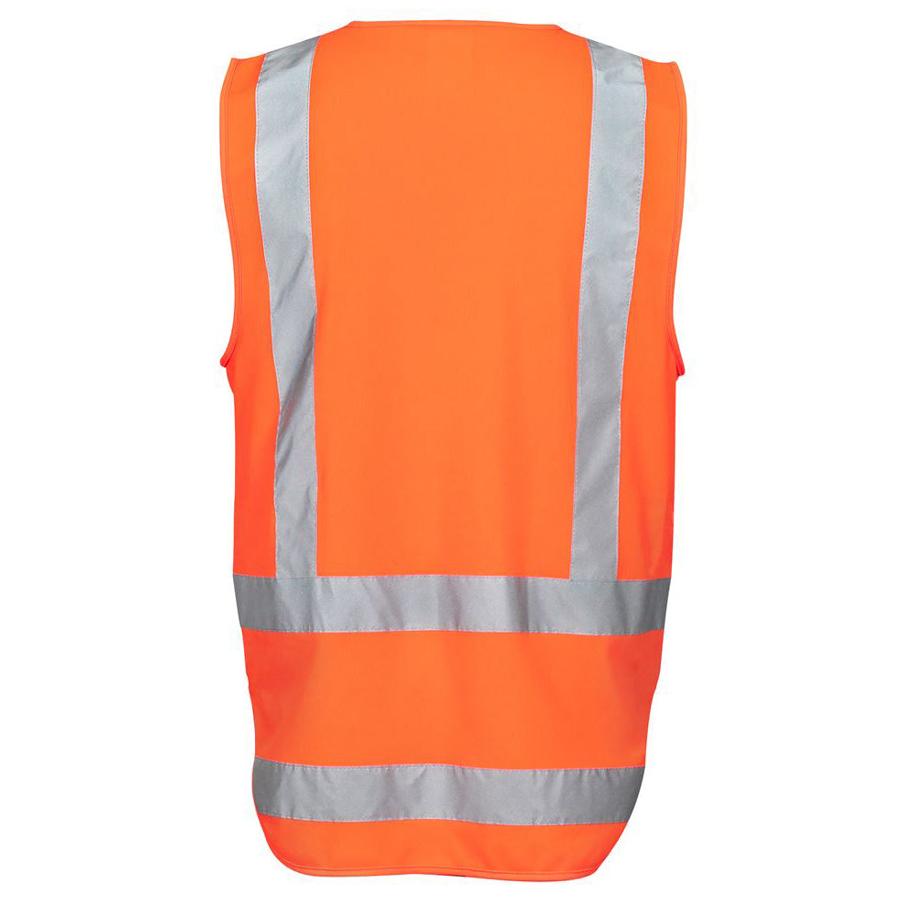 House of Uniforms The Hi Vis Zip Vest | Day Night | TTMC Jbs Wear