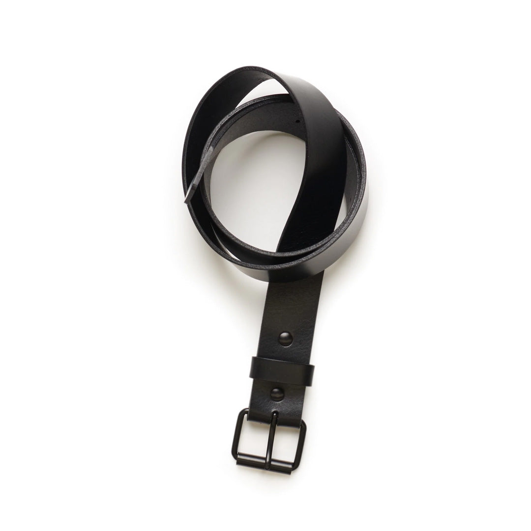 House of Uniforms The Leather Belt | Mens AS Colour Black