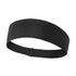 House of Uniforms The Competitor Headband | Adults Sport-Tek Black