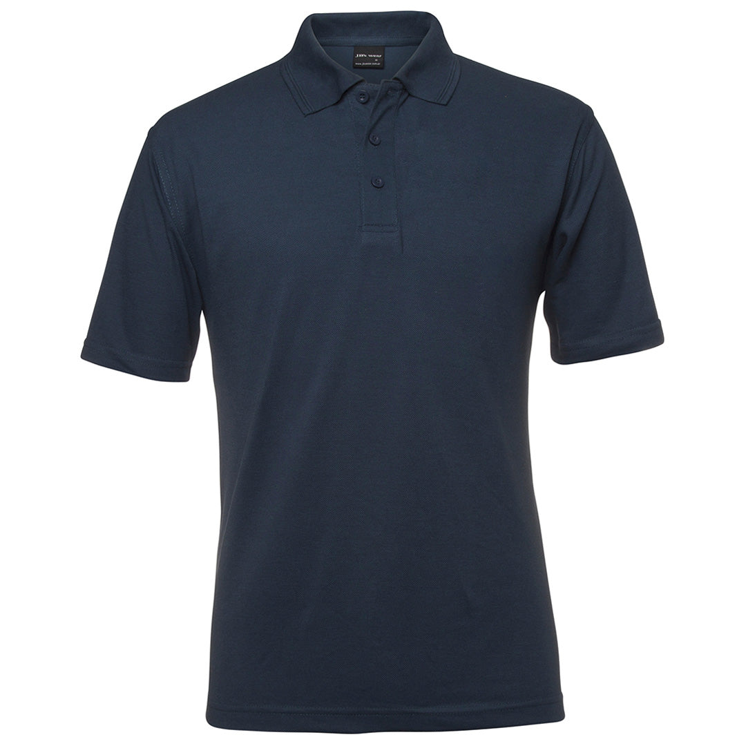 House of Uniforms The Pique Polo | Adults | Short Sleeve | Dark Colours Jbs Wear Blue Duck