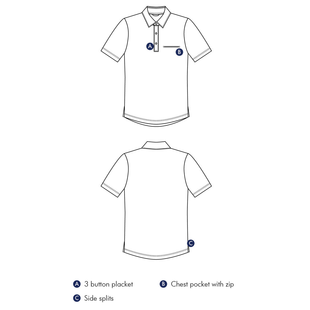 House of Uniforms The Healthcare Polo | Adults | Short Sleeve City Collection
