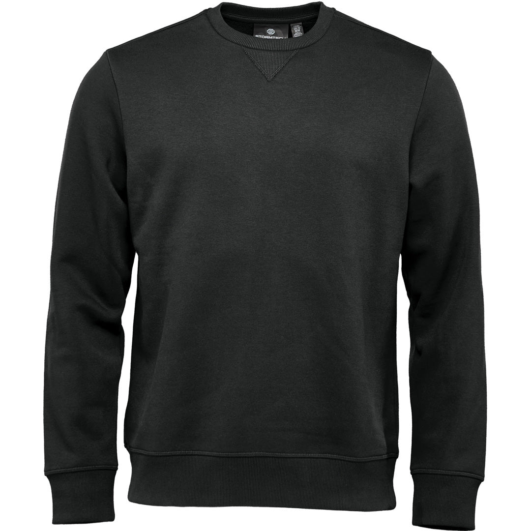 House of Uniforms The Yukon Crew Jumper | Mens Stormtech Black