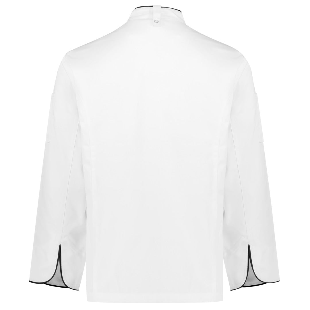 House of Uniforms The Al Dente Chefs Jacket | Long Sleeve | Mens Yes! Chef