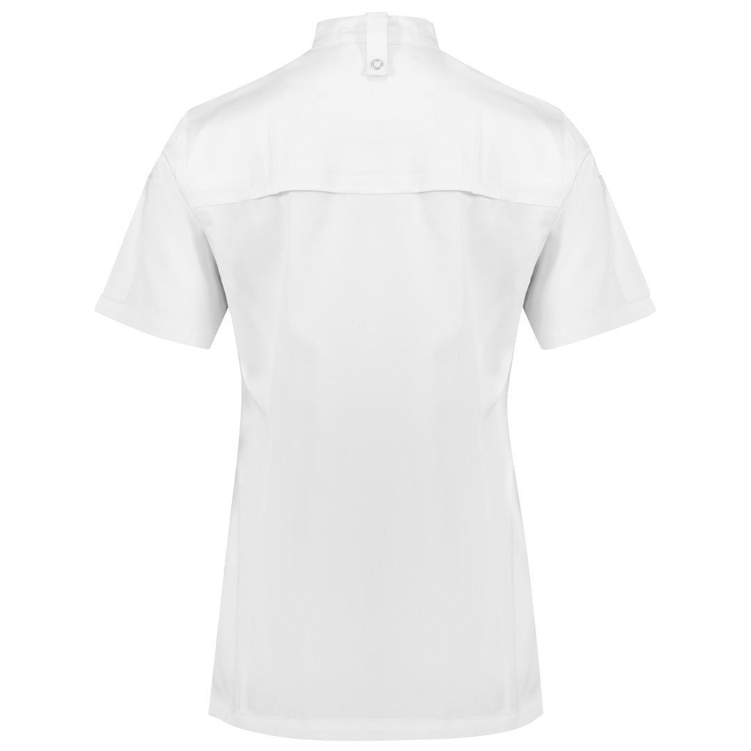 House of Uniforms The Zest Chefs Jacket | Short Sleeve | Ladies Yes! Chef