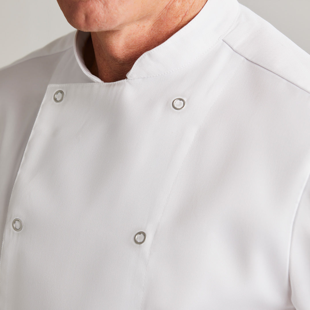 House of Uniforms The Zest Chefs Jacket | Short & Long Sleeve | Mens Yes! Chef