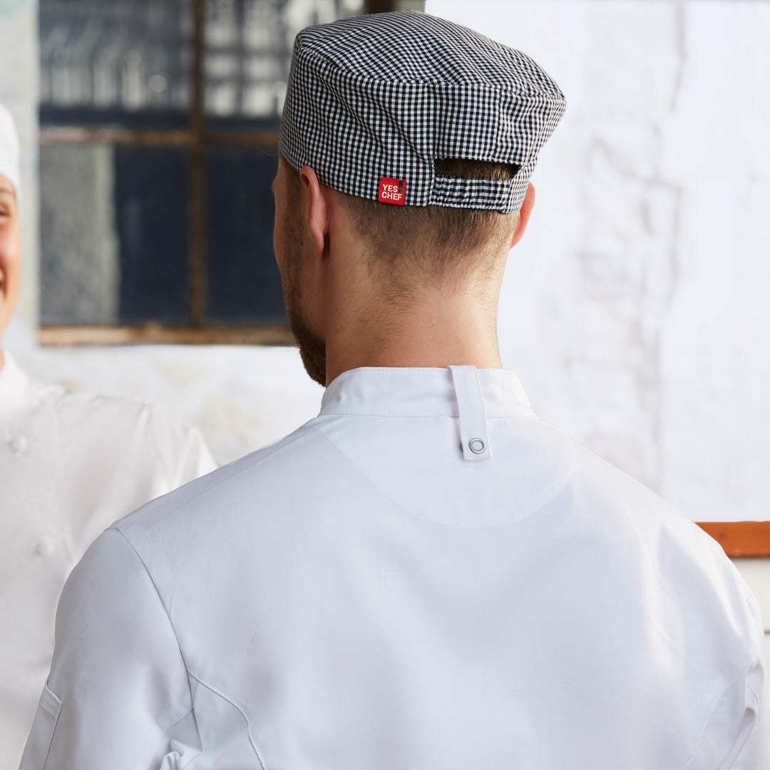House of Uniforms The Flat Top Chefs Hat | Adults Yes! Chef