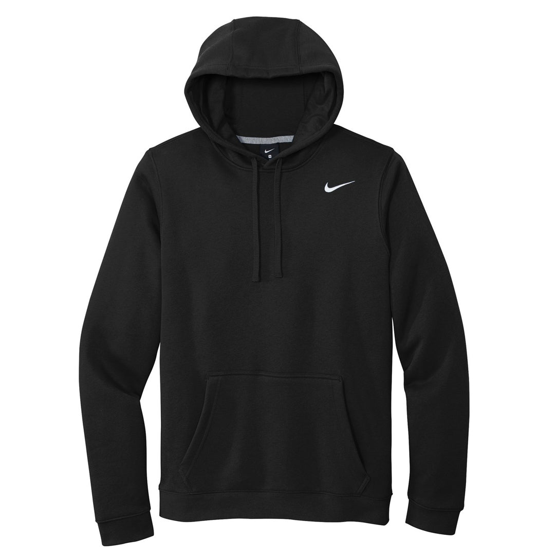 House of Uniforms The Club Fleece Pullover Hoodie | Mens Nike Black