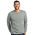 House of Uniforms The Club Fleece Crew Jumper | Mens Nike Grey Marle