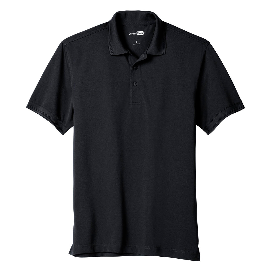 House of Uniforms The Industrial Snag Proof Pique Polo | Mens | Short Sleeve Corner Stone Navy