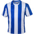 House of Uniforms The Striped Soccer Jersey | Mens Bocini Royal/White