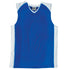 House of Uniforms The Contrast Basketball Singlet | Kids Bocini Royal/White