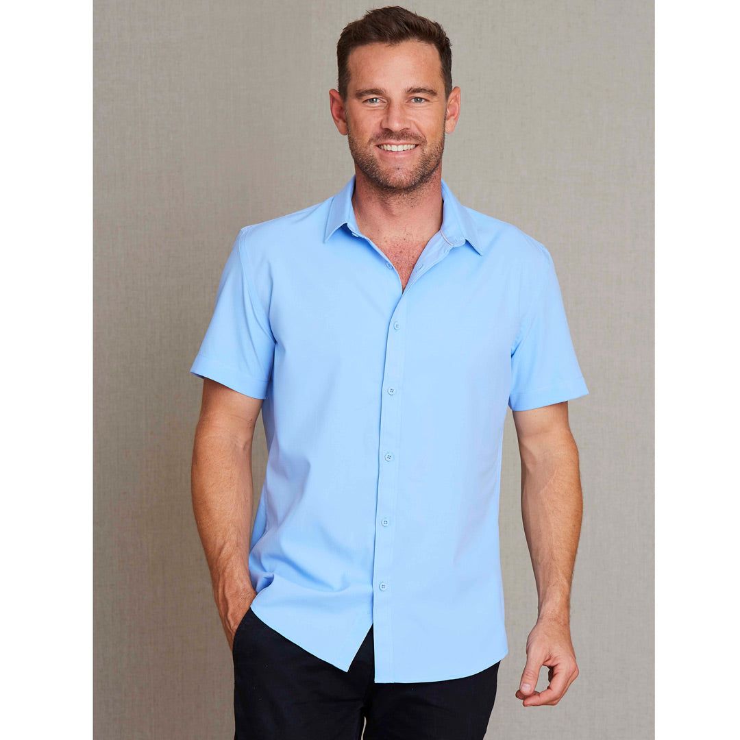 House of Uniforms The Candidate Shirt | Mens | Short Sleeve Stencil