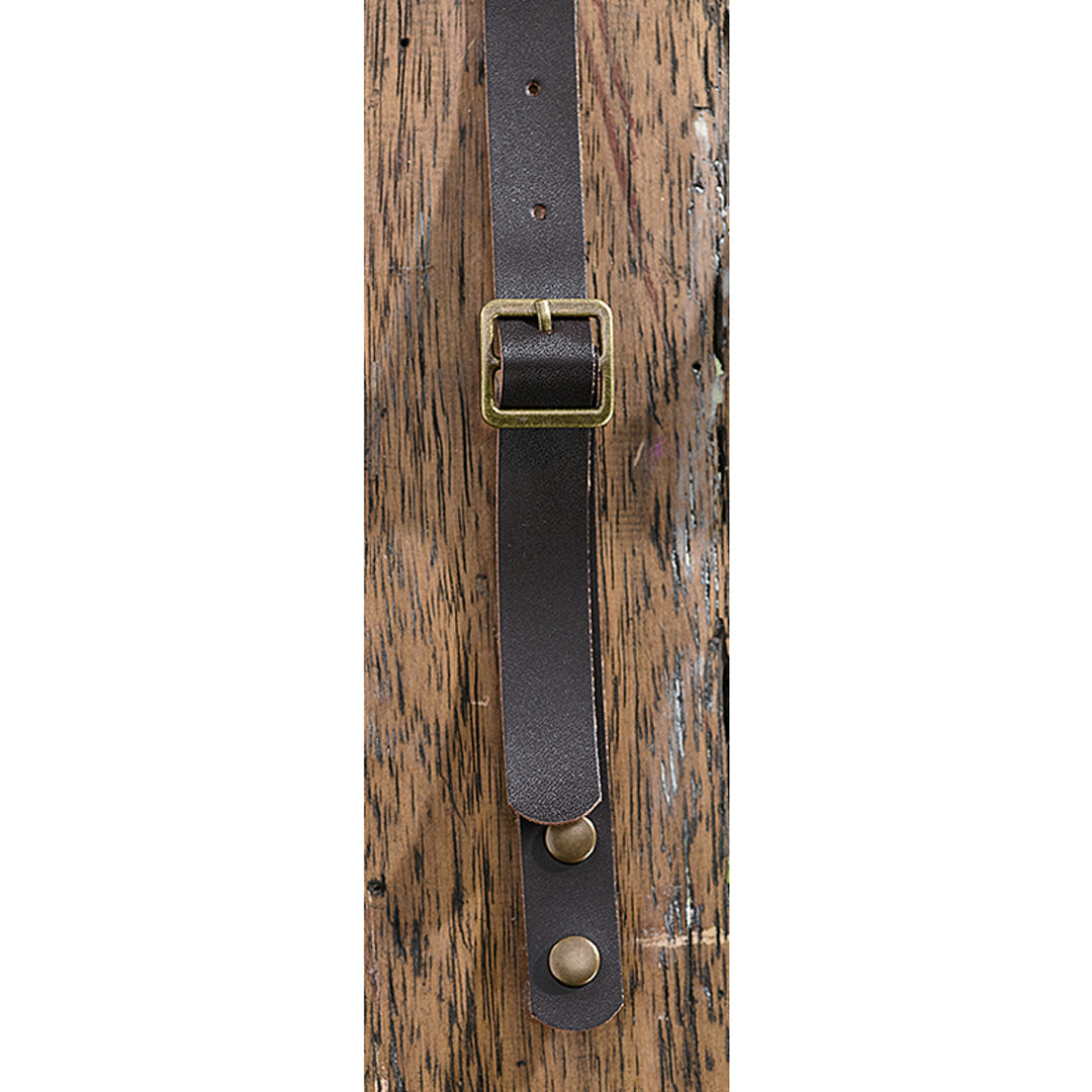 House of Uniforms The PVC Apron Strap | for selected Bib Aprons Identitee Chocolate