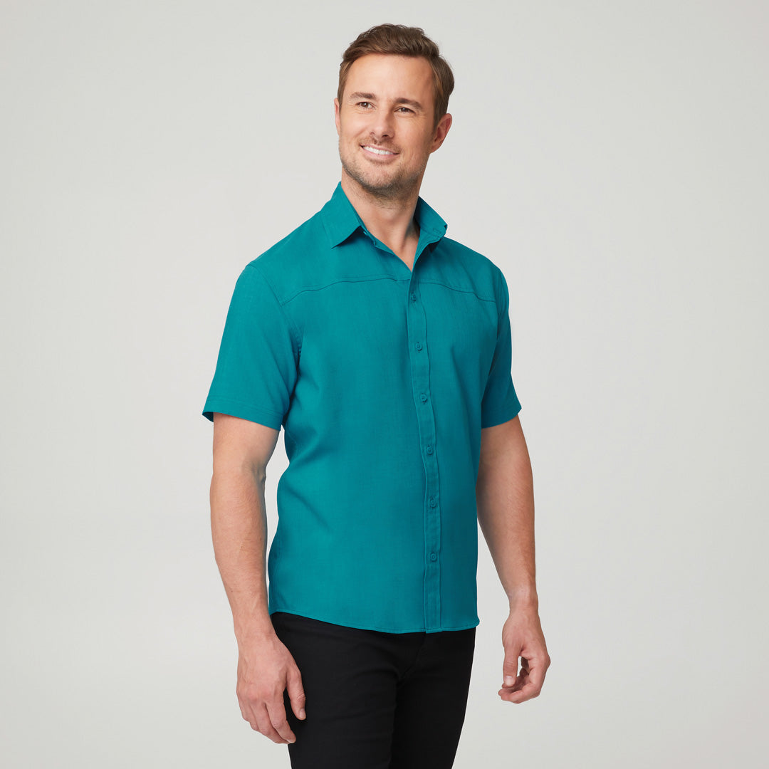 House of Uniforms The Ezylin Shirt | Mens | Short Sleeve City Collection
